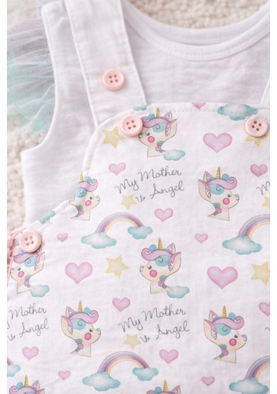 Uğur Bebe Poplin Yazlık Kız Bebek Tulum + Tül Kollu Çıtçıtlı Bady Rahat Şık Premium Kalite 2li Set Ekru Ekru Uğur Bebe Poplin Yazlık Kız Bebek Tulum + Tül Kollu Çıtçıtlı Bady Rahat Şık Premium Kalite 2li Set Ekru Ekru