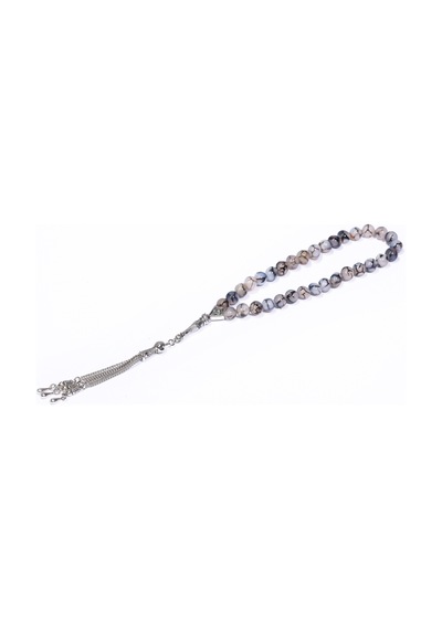 Arı Onyx 8 MM Küre Akik Doğaltaş Tesbih N11.2174