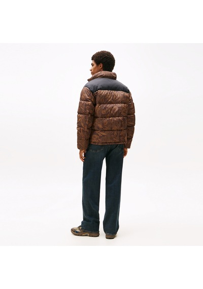 Tommy Hilfiger Jeans Vail Puffer Erkek Kahverengi Mont Dm0dm22037 Kahverengi