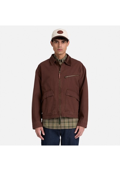 Timberland Strafford Canvas Erkek Kahverengi Ceket Tbc0yh7fajd1