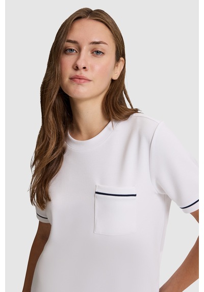 U.S. Polo Assn. U.s. Polo Assn. Kadın Beyaz Tişört Basic 50323552-vr013
