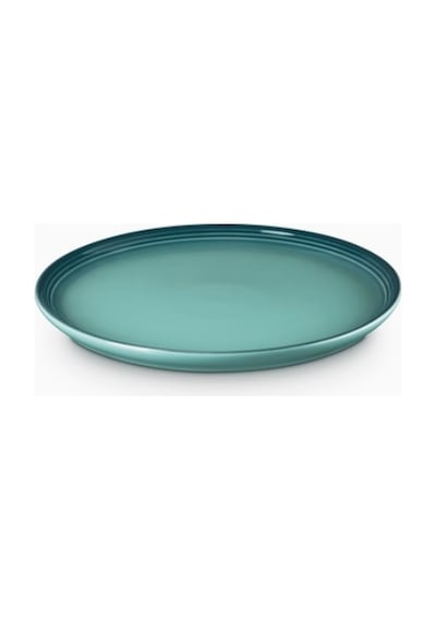 Le Creuset Coupe Kahvaltı Tabağı Modern Seramik Tasarım 22 Cm Turkuaz