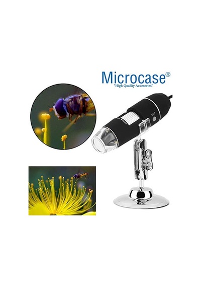 Microcase 1000x Dijital Mikroskop Usb Hd Cmos 8 Led Digital Microscobe