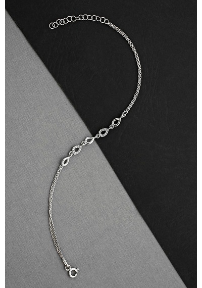 Argentum Concept - Gümüş Manimal Damla Dizisi Bileklik - B078201