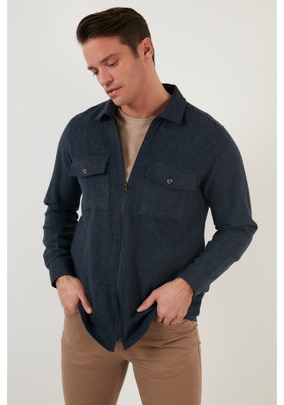 Buratti Erkek Gömlek Cf21W112925 Indigo İndigo