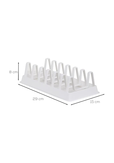 Porsima Kp-166-1 Bulaşıklık Tezgah Üstü Kurutmalık Durulama Matı Bulaşık Sepeti Beyaz