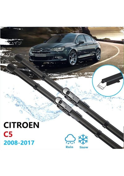CİTROEN C5 ÖN CAM MUZ SİLECEK TAKIMI 2008--2017