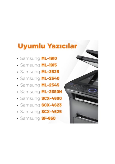 Samsung Scx-4623fw Uyumlu Toner 2'li  Paket / Mlt-d105l / Scx4623fw