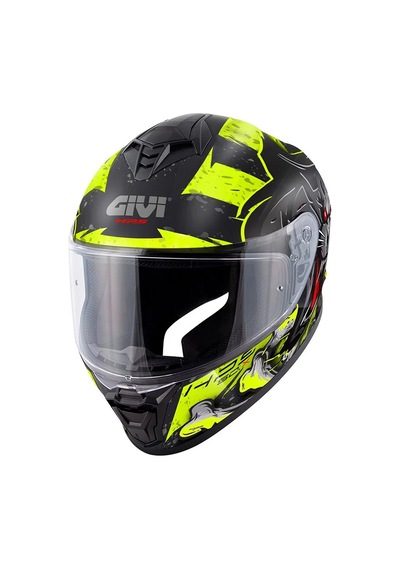 Givi 50.x Wild Kapalı Kask Neon Sarı