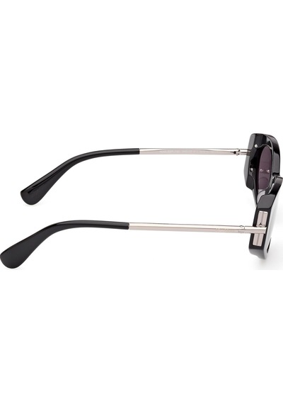 Maxmara Mm0167 01a Kadın Güneş Gözlüğü Siyah