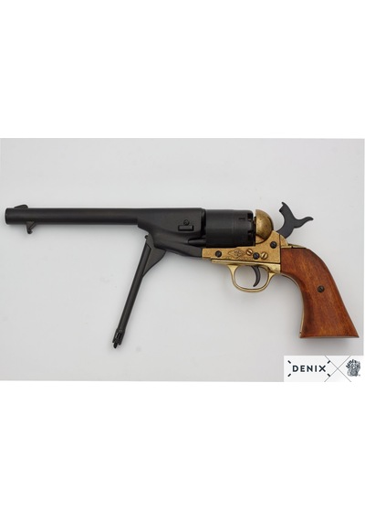 Denix American Army Revolver 1860 Usa Koleksiyon Obje 37cm