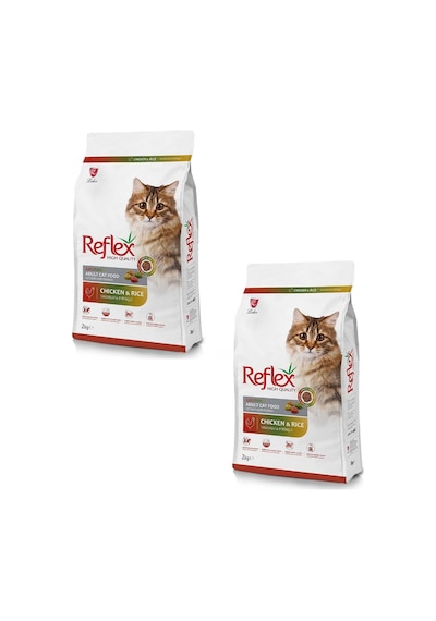Reflex Multicolor Chicken Rice Tavuklu ve Pirinçli Yetişkin Kedi Maması 2 x 2 KG