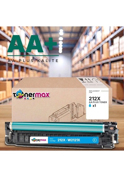 Hp 212x W2121x Mavi Uyumlu Toner Aa Plus / Color Laserjet Enterprise M554 / M555 / Mfp M578