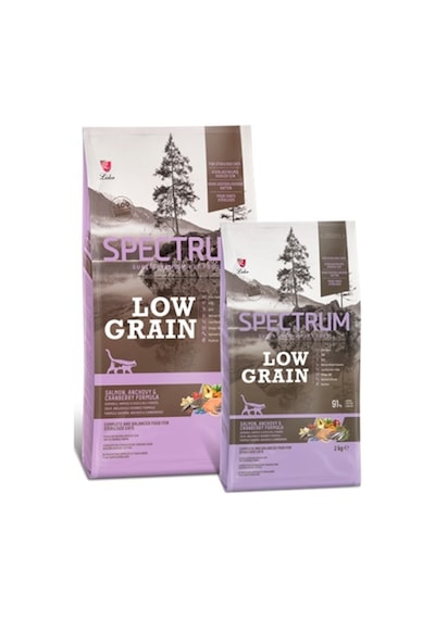 Spectrum Low Grain Somon Hamsi ve Kızılcıklı Kısırlaştırılmış Yetişkin Kedi Maması 12 KG