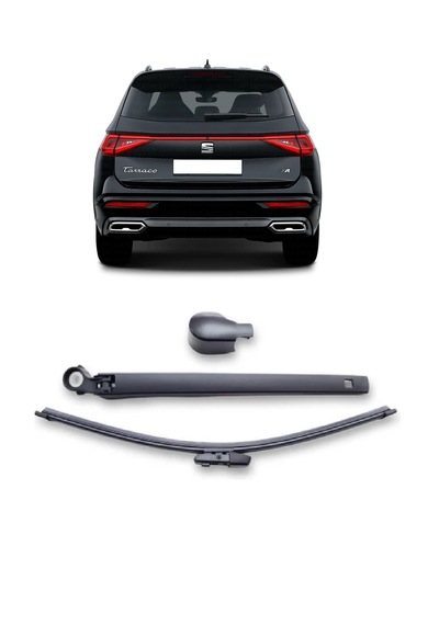 Seat Tarraco 2019-2023 Uyumlu Arka Cam Silecek Kolu Ve Süpürgesi Kapak Takım 5f3955707 Silecek Takımı