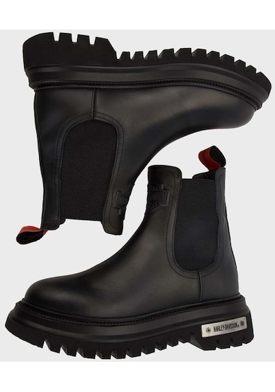 Harley Davidson Kadın Bot 026Z100031 Black Deri Siyah