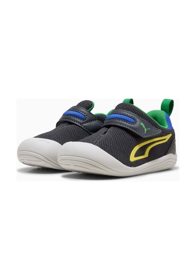 Puma Erkek Bebek Kitten V Mesh Bebek Spor Ayakkabı 22-27 Lacivert Gri