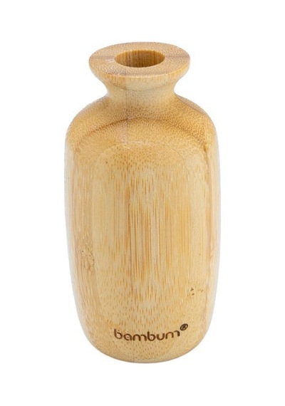 Bambum Lodi - Bambu Vazo 9,6 4,9cm Ahşap