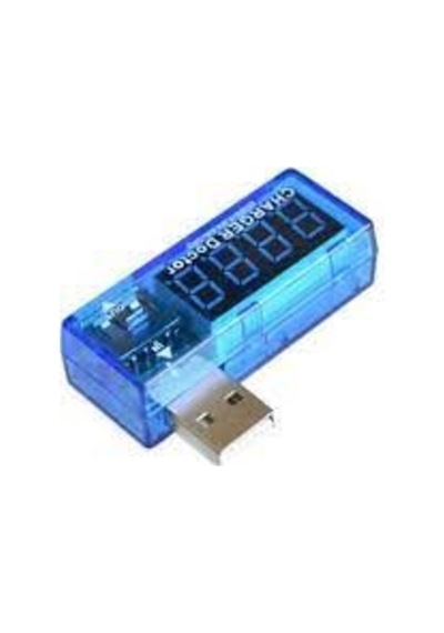 Sineparelektronik-Dijital Usb Mobil Güç (Voltaj Ve Akım) Test Cihazı