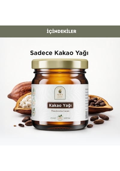 Sera Natura Kakao Yağı 210 ML