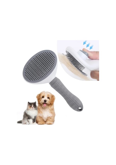 Kedi Köpek Tarağı Basmalı Tüy Toplayıcı