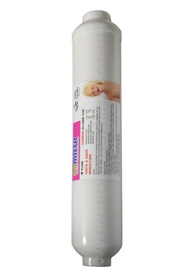 Comtech 10 İnç İnline Tatlandırıcı Post Karbon Filtre Comtech 10 İnç İnline Tatlandırıcı Post Karbon Filtre