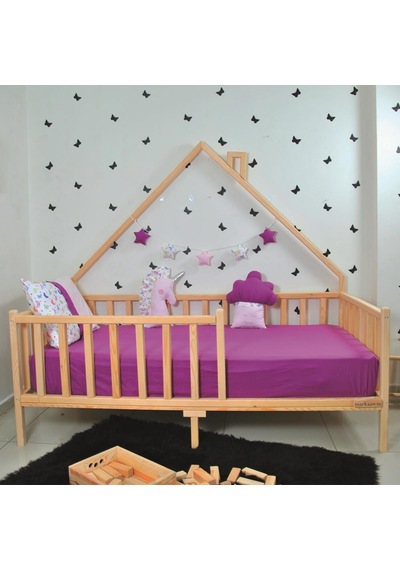 Markaawm Markaawm Montessori Yatak Çocuk Doğal Çam Ağacından 90X190 Defne (467712008) Akçaağaç