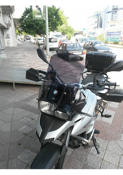 2012-17 Bmw F700Gs Uzun Ön Cam Koyu Füme Zeus 42cm 4mm F700 Gs