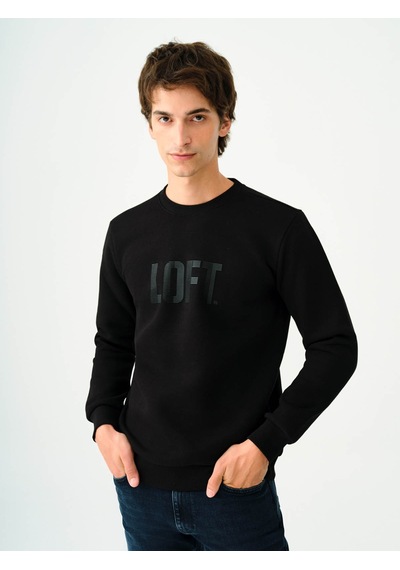 Loft Siyah Erkek Sweatshirt Lf2037363 Siyah