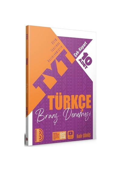 2027 Benim Hocam Tyt Türkçe Çek Kopar 10 Lu Branş Denemesi