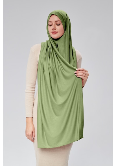 Sonbaharmoda Kadın Tesettür Penye Şal Hazır Pratik Geçmeli Kolayca Takabilir Uzun Dört Mevsim Pamuklu Şal Fıstık Yeşili Sonbaharmoda Kadın Tesettür Penye Şal Hazır Pratik Geçmeli Kolayca Takabilir Uzun Dört Mevsim Pamuklu Şal Fıstık Yeşili