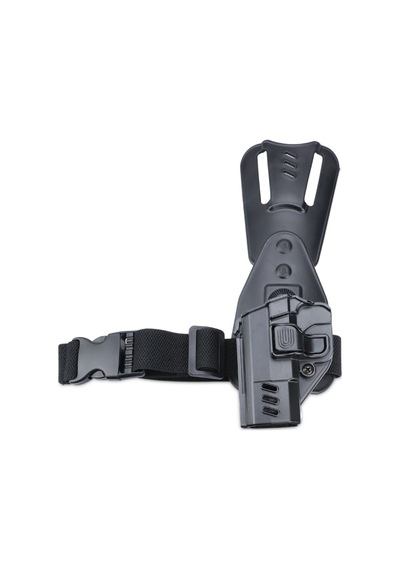 Black Grips Sarsılmaz Sar9 & Sar9 Mete Sol El Uyumlu Polimer Kılıf + Alçak Taşıma Aparat // Siyah Siyah
