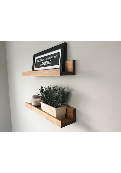 Bfd-Shop Bfdshop Dekoratif Ahşap Duvar Rafı