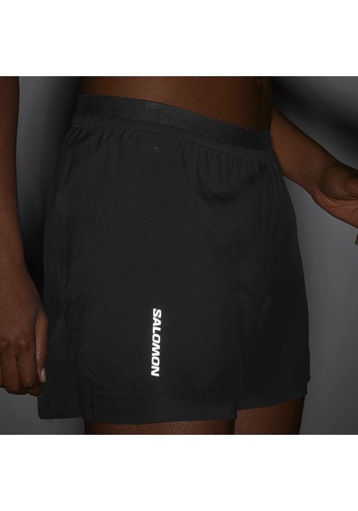 Salomon Cross 2ın1 Short W Siyah Siyah