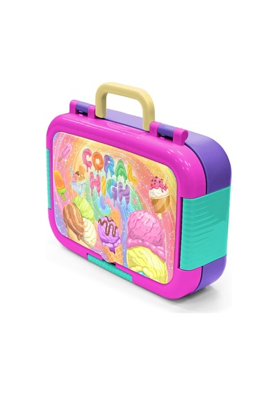 Coral High Kids Milka Dondurma Desenli Paslanmaz Çelik Beslenme Kabı 39154 Pembe - Lila