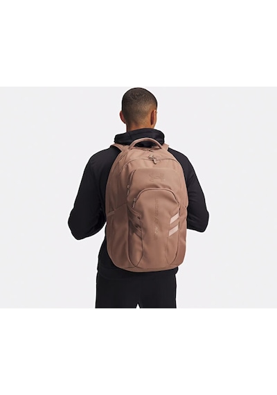 Under Armour Ua Hustle Pro 6.0 Backpack Sırt Çantası-uzunluk: 32 Cm, Genişlik: 16 Cm, Yükseklik: 51 Cm 1384671-201 Kahverengi
