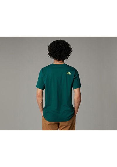 The North Face M Ss Easy Tee Erkek Outdoor Tişörtü Nf0a8a6ca6o1 Yeşil Yeşil