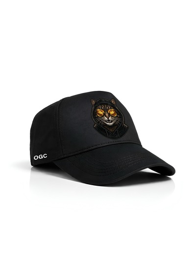 Ogc Kedi Unisex Şapka Siyah