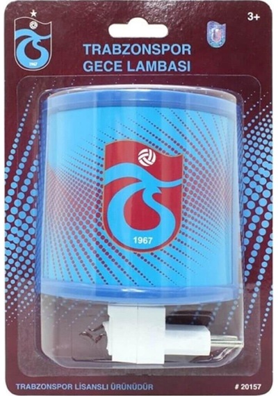 Trabzonspor Gece Lambası-Lisanslı Çok Renkli