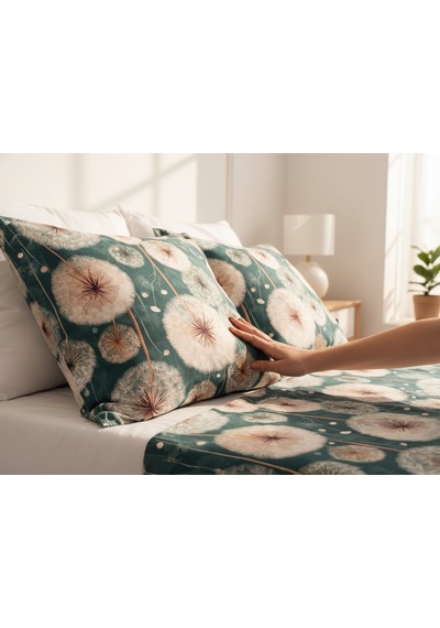 Artunhome Poplin Dijital Baskılı Yastık Kılıfı Seti 2 Adet 50x70 Cm %100 Pamuk Art20120040 Çok Renkli