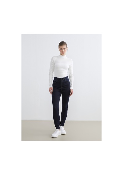 LC Waikiki Alıta Cıty Farkıyla Lcw Modest İndigo Denim Düz Süper Skinny & Ekstra Dar Yüksek Bel En Dar Paça Kad İndigo - 925403492 İndigo LC Waikiki Alıta Cıty Farkıyla Lcw Modest İndigo Denim Düz Süper Skinny & Ekstra Dar Yüksek Bel En Dar Paça Kad İndigo - 925403492 İndigo