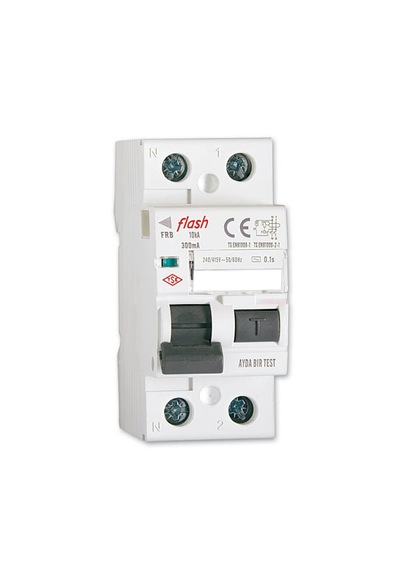 Flash 2x40a 300ma 10ka Kaçak Akım Rölesi