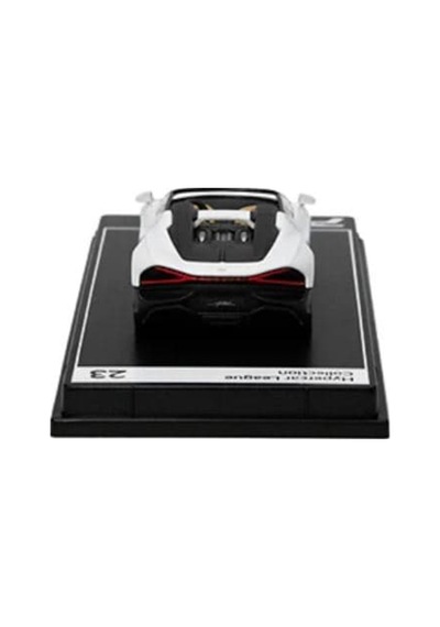 Hyper Car Bugatti Mistral Blanc -league Collection 1/64 Model Araba