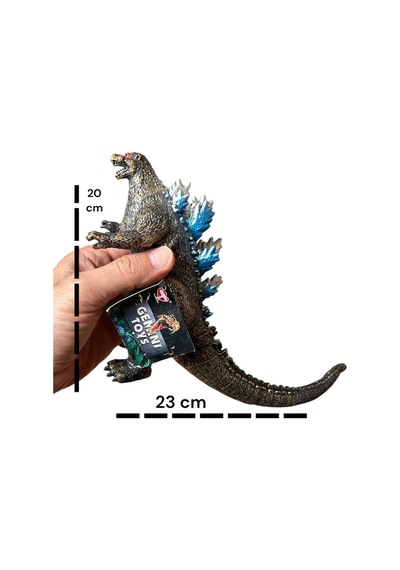 Godzilla Hayvan Gerçekci 2 Farklı Sesli Soft Yumuşak Oyuncak
