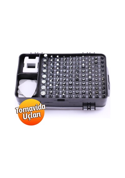 Tr Profesyonel 115 Parça Tornavida Seti Telefon Tablet Elektronik Ürün Tamir Bakım Tornavida Seti
