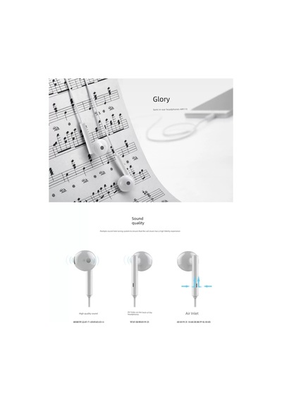 Kablolu Kulak İçi Kulaklık - Yuvarlak Giriş - Standart Paket - Am116/r Metal Yarı Kulak İçi Yeni Um25392-3 Yurt Dışından AM116