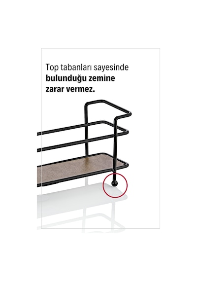Grimorlife Ahşap Tabanlı Metal Standlı 4 Lü Cam Baharatlık Seti Çift Kapaklı Tuzluk & Biberlik Diğer