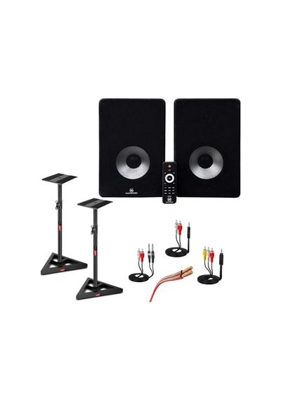 Maxword Rm-500st 5'' Referans Monitörü Yükseklik Ayarlı Stand Dahil