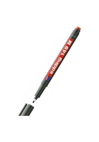 Edding Asetat Kalemi Permanent M Seri 1.0 MM Kırmızı 149 M Kırmızı