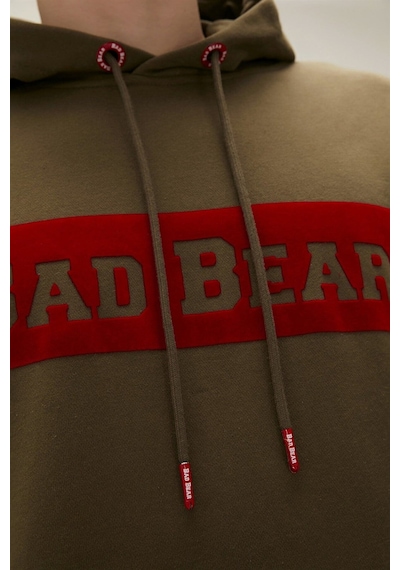 Bad Bear Flog Hoodie Erkek Sweatshirt-25263 Haki
